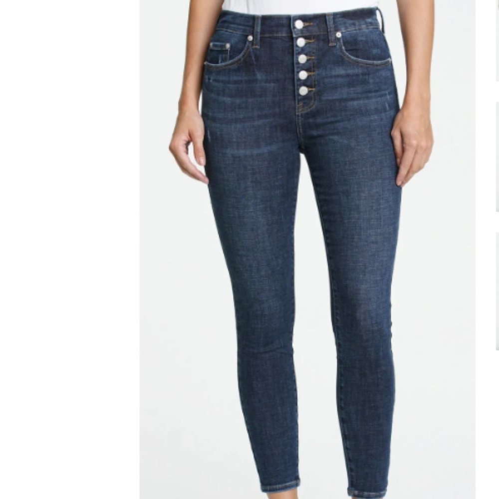 PISTOLA Aline Exposed Button High Rise - Picture 5 of 5